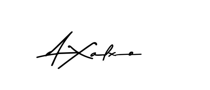 Use a signature maker to create a handwritten signature online. With this signature software, you can design (Asem Kandis PERSONAL USE) your own signature for name A Xalxo. A Xalxo signature style 9 images and pictures png