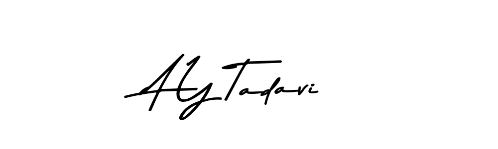 Also You can easily find your signature by using the search form. We will create A Y Tadavi name handwritten signature images for you free of cost using Asem Kandis PERSONAL USE sign style. A Y Tadavi signature style 9 images and pictures png