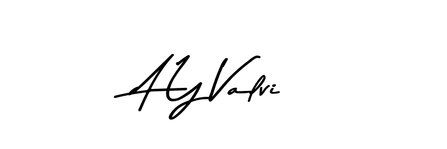 Create a beautiful signature design for name A Y Valvi. With this signature (Asem Kandis PERSONAL USE) fonts, you can make a handwritten signature for free. A Y Valvi signature style 9 images and pictures png
