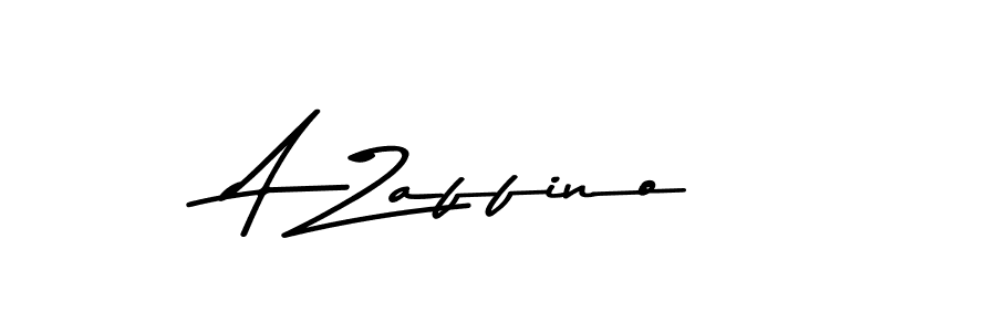 Also You can easily find your signature by using the search form. We will create A Zaffino name handwritten signature images for you free of cost using Asem Kandis PERSONAL USE sign style. A Zaffino signature style 9 images and pictures png