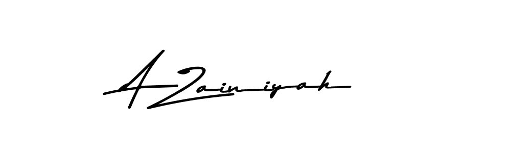 Make a beautiful signature design for name A Zainiyah. With this signature (Asem Kandis PERSONAL USE) style, you can create a handwritten signature for free. A Zainiyah signature style 9 images and pictures png