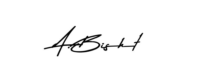 Asem Kandis PERSONAL USE is a professional signature style that is perfect for those who want to add a touch of class to their signature. It is also a great choice for those who want to make their signature more unique. Get A. Bisht name to fancy signature for free. A. Bisht signature style 9 images and pictures png