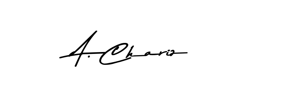 Asem Kandis PERSONAL USE is a professional signature style that is perfect for those who want to add a touch of class to their signature. It is also a great choice for those who want to make their signature more unique. Get A. Chariz name to fancy signature for free. A. Chariz signature style 9 images and pictures png