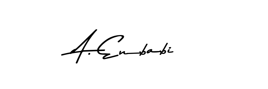 Make a beautiful signature design for name A. Enbabi. Use this online signature maker to create a handwritten signature for free. A. Enbabi signature style 9 images and pictures png