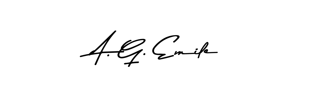 Make a beautiful signature design for name A. G. Emile. Use this online signature maker to create a handwritten signature for free. A. G. Emile signature style 9 images and pictures png