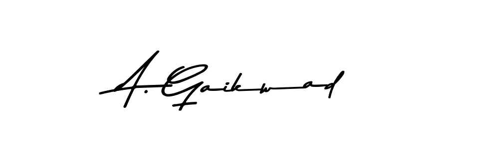 A. Gaikwad stylish signature style. Best Handwritten Sign (Asem Kandis PERSONAL USE) for my name. Handwritten Signature Collection Ideas for my name A. Gaikwad. A. Gaikwad signature style 9 images and pictures png