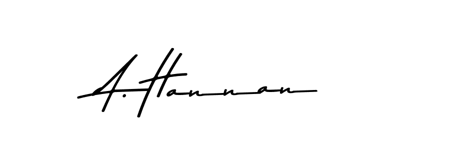 Use a signature maker to create a handwritten signature online. With this signature software, you can design (Asem Kandis PERSONAL USE) your own signature for name A. Hannan. A. Hannan signature style 9 images and pictures png