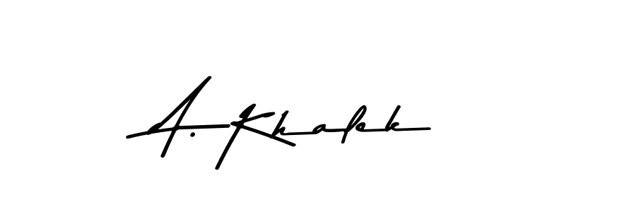 Once you've used our free online signature maker to create your best signature Asem Kandis PERSONAL USE style, it's time to enjoy all of the benefits that A. Khalek name signing documents. A. Khalek signature style 9 images and pictures png