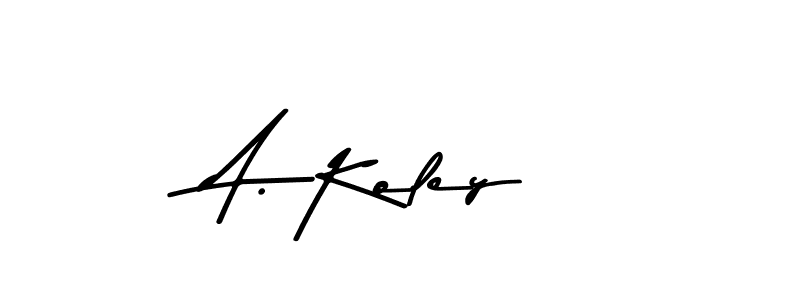 Also You can easily find your signature by using the search form. We will create A. Koley name handwritten signature images for you free of cost using Asem Kandis PERSONAL USE sign style. A. Koley signature style 9 images and pictures png