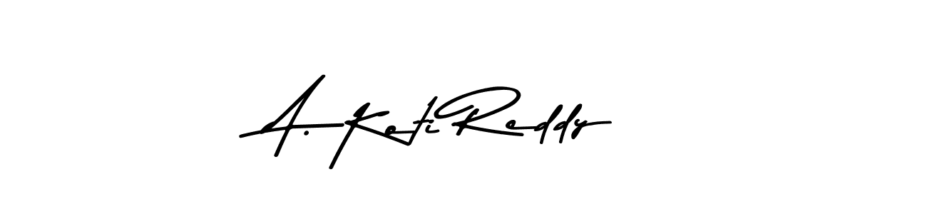 Use a signature maker to create a handwritten signature online. With this signature software, you can design (Asem Kandis PERSONAL USE) your own signature for name A. Koti Reddy. A. Koti Reddy signature style 9 images and pictures png