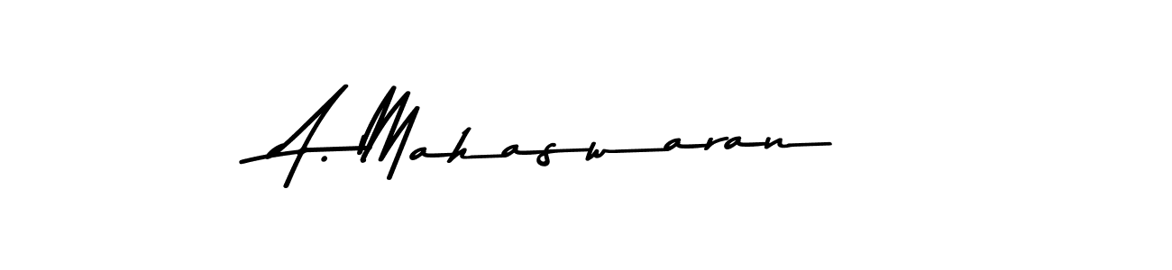 You should practise on your own different ways (Asem Kandis PERSONAL USE) to write your name (A. Mahaswaran) in signature. don't let someone else do it for you. A. Mahaswaran signature style 9 images and pictures png