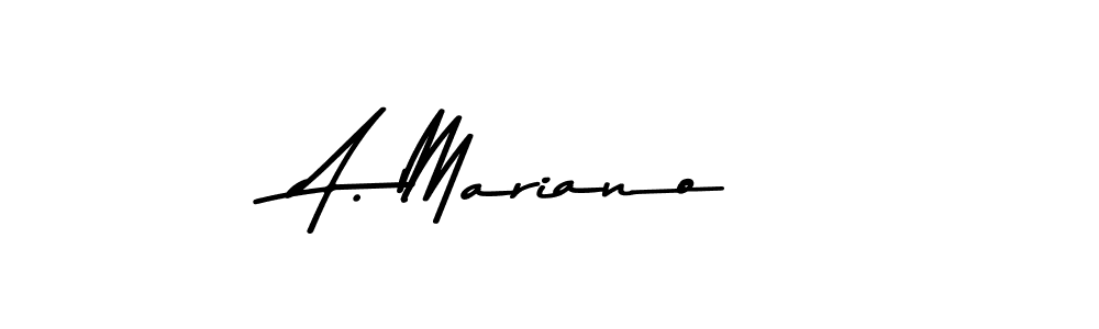 Design your own signature with our free online signature maker. With this signature software, you can create a handwritten (Asem Kandis PERSONAL USE) signature for name A. Mariano. A. Mariano signature style 9 images and pictures png