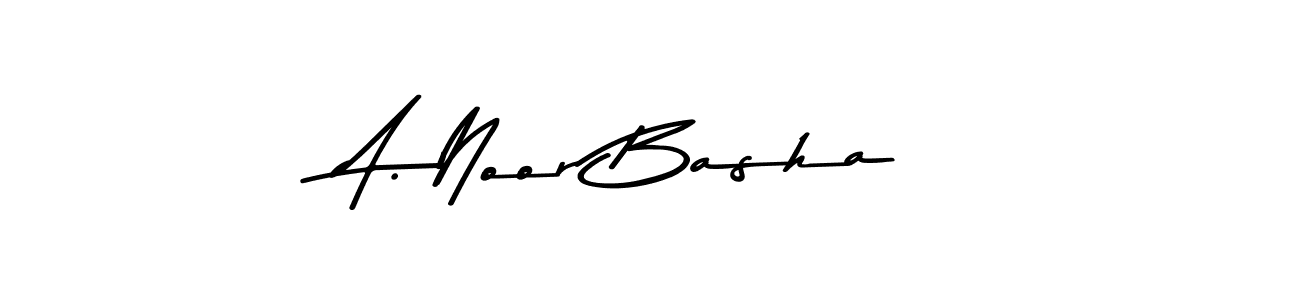 Design your own signature with our free online signature maker. With this signature software, you can create a handwritten (Asem Kandis PERSONAL USE) signature for name A. Noor Basha. A. Noor Basha signature style 9 images and pictures png