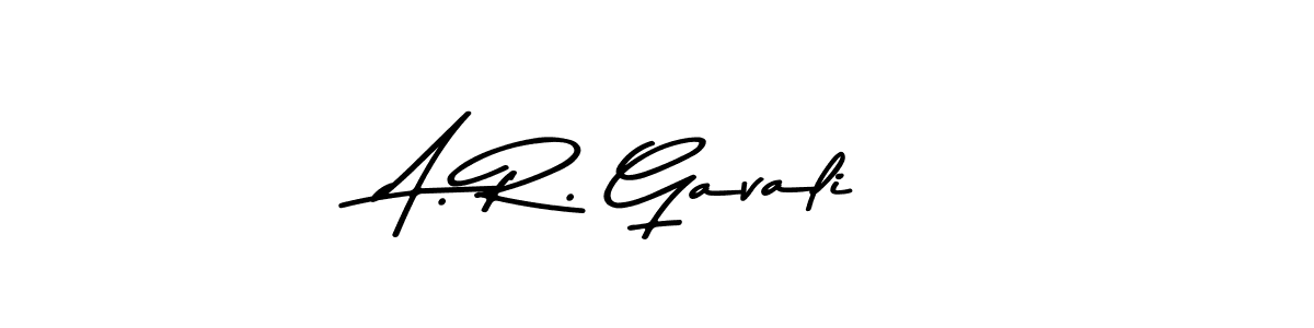 How to make A. R. Gavali signature? Asem Kandis PERSONAL USE is a professional autograph style. Create handwritten signature for A. R. Gavali name. A. R. Gavali signature style 9 images and pictures png