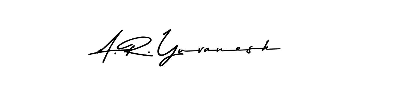 A. R. Yuvanesh stylish signature style. Best Handwritten Sign (Asem Kandis PERSONAL USE) for my name. Handwritten Signature Collection Ideas for my name A. R. Yuvanesh. A. R. Yuvanesh signature style 9 images and pictures png