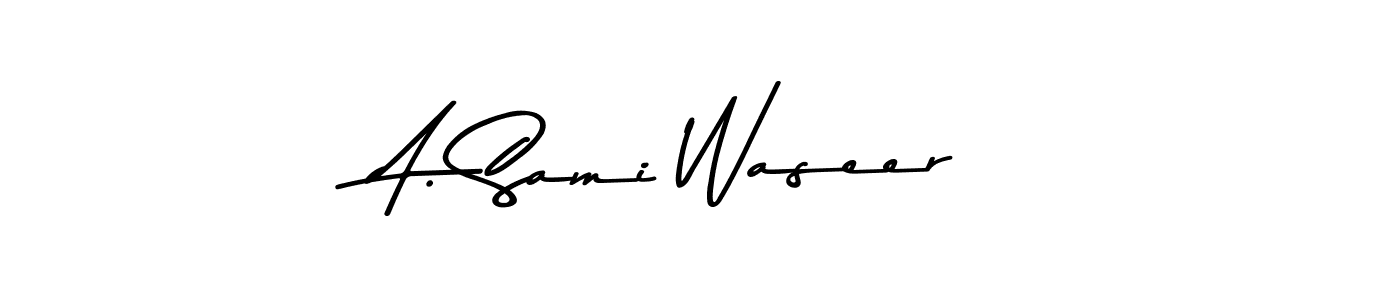 Create a beautiful signature design for name A. Sami Waseer. With this signature (Asem Kandis PERSONAL USE) fonts, you can make a handwritten signature for free. A. Sami Waseer signature style 9 images and pictures png