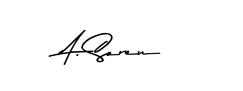 You can use this online signature creator to create a handwritten signature for the name A. Soren. This is the best online autograph maker. A. Soren signature style 9 images and pictures png