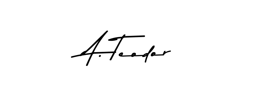 How to make A. Teodor signature? Asem Kandis PERSONAL USE is a professional autograph style. Create handwritten signature for A. Teodor name. A. Teodor signature style 9 images and pictures png