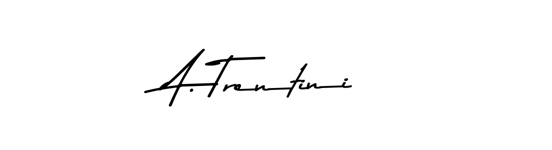 Also You can easily find your signature by using the search form. We will create A. Trentini name handwritten signature images for you free of cost using Asem Kandis PERSONAL USE sign style. A. Trentini signature style 9 images and pictures png