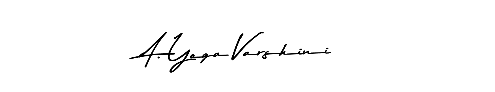 Use a signature maker to create a handwritten signature online. With this signature software, you can design (Asem Kandis PERSONAL USE) your own signature for name A. Yoga Varshini. A. Yoga Varshini signature style 9 images and pictures png