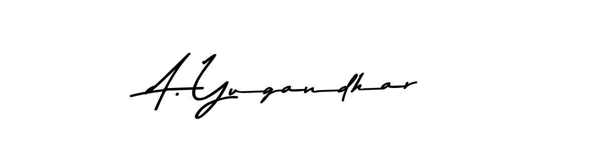 It looks lik you need a new signature style for name A. Yugandhar. Design unique handwritten (Asem Kandis PERSONAL USE) signature with our free signature maker in just a few clicks. A. Yugandhar signature style 9 images and pictures png
