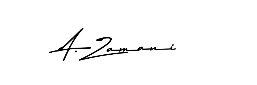 You should practise on your own different ways (Asem Kandis PERSONAL USE) to write your name (A. Zamani) in signature. don't let someone else do it for you. A. Zamani signature style 9 images and pictures png
