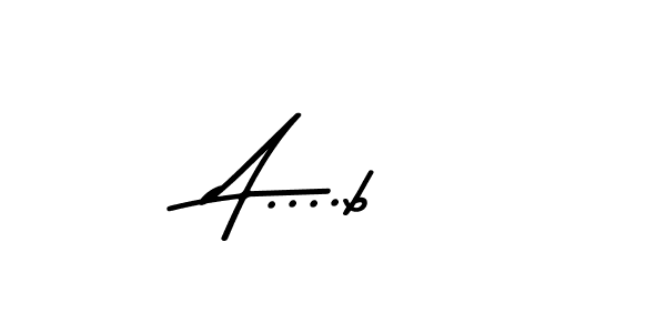 Use a signature maker to create a handwritten signature online. With this signature software, you can design (Asem Kandis PERSONAL USE) your own signature for name A....b. A....b signature style 9 images and pictures png