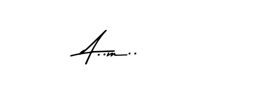 It looks lik you need a new signature style for name A..m..   . Design unique handwritten (Asem Kandis PERSONAL USE) signature with our free signature maker in just a few clicks. A..m..    signature style 9 images and pictures png