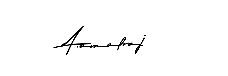 A.amalraj stylish signature style. Best Handwritten Sign (Asem Kandis PERSONAL USE) for my name. Handwritten Signature Collection Ideas for my name A.amalraj. A.amalraj signature style 9 images and pictures png