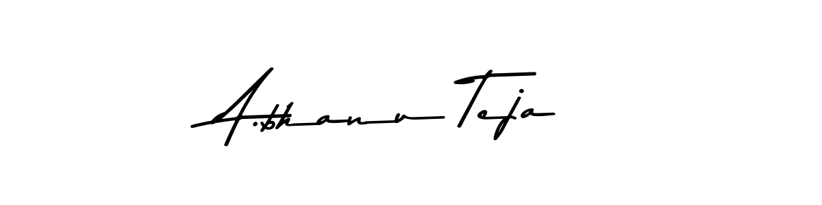 How to make A.bhanu Teja signature? Asem Kandis PERSONAL USE is a professional autograph style. Create handwritten signature for A.bhanu Teja name. A.bhanu Teja signature style 9 images and pictures png