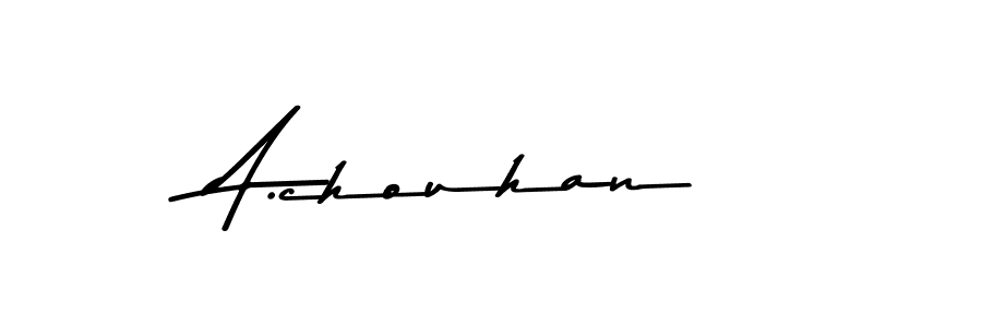 Use a signature maker to create a handwritten signature online. With this signature software, you can design (Asem Kandis PERSONAL USE) your own signature for name A.chouhan. A.chouhan signature style 9 images and pictures png