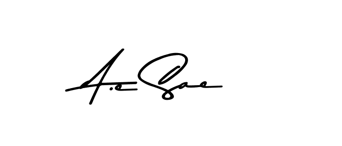 Here are the top 10 professional signature styles for the name A.e Sae. These are the best autograph styles you can use for your name. A.e Sae signature style 9 images and pictures png