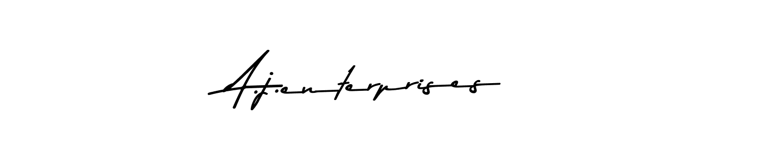 Also we have A.j.enterprises name is the best signature style. Create professional handwritten signature collection using Asem Kandis PERSONAL USE autograph style. A.j.enterprises signature style 9 images and pictures png