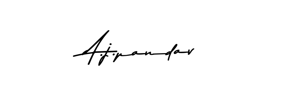 Also we have A.j.pandav name is the best signature style. Create professional handwritten signature collection using Asem Kandis PERSONAL USE autograph style. A.j.pandav signature style 9 images and pictures png