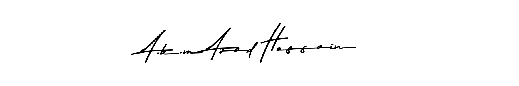 How to make A.k.m Azad Hossain signature? Asem Kandis PERSONAL USE is a professional autograph style. Create handwritten signature for A.k.m Azad Hossain name. A.k.m Azad Hossain signature style 9 images and pictures png