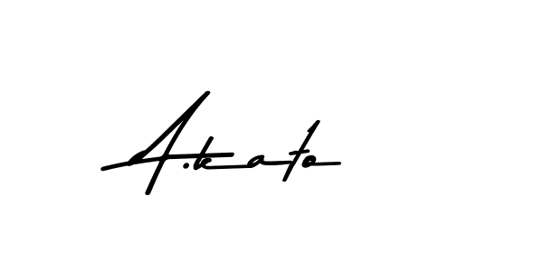 Once you've used our free online signature maker to create your best signature Asem Kandis PERSONAL USE style, it's time to enjoy all of the benefits that A.kato name signing documents. A.kato signature style 9 images and pictures png