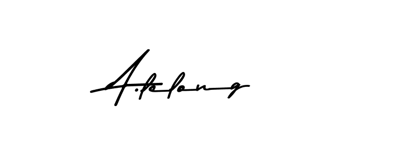 Create a beautiful signature design for name A.lelong. With this signature (Asem Kandis PERSONAL USE) fonts, you can make a handwritten signature for free. A.lelong signature style 9 images and pictures png
