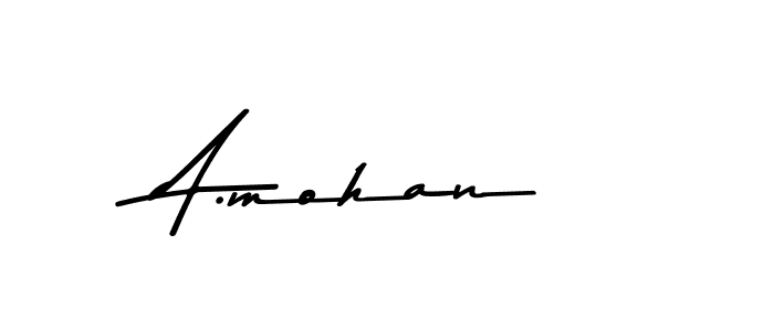 Best and Professional Signature Style for A.mohan. Asem Kandis PERSONAL USE Best Signature Style Collection. A.mohan signature style 9 images and pictures png