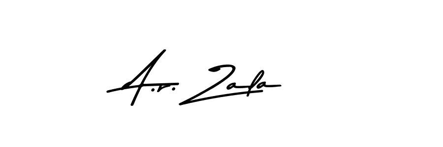 Similarly Asem Kandis PERSONAL USE is the best handwritten signature design. Signature creator online .You can use it as an online autograph creator for name A.r. Zala. A.r. Zala signature style 9 images and pictures png