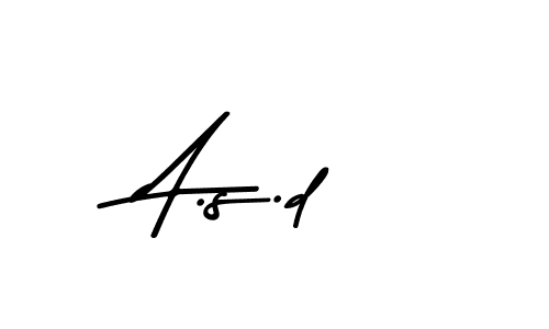 Also we have A.s.d name is the best signature style. Create professional handwritten signature collection using Asem Kandis PERSONAL USE autograph style. A.s.d signature style 9 images and pictures png