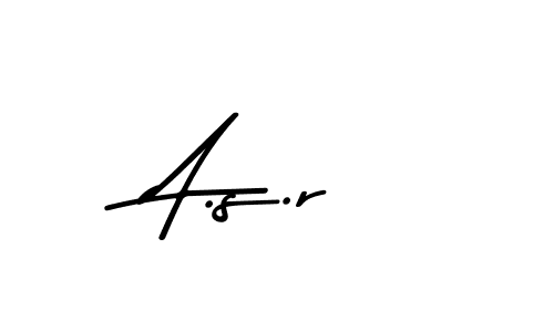 Here are the top 10 professional signature styles for the name A.s.r. These are the best autograph styles you can use for your name. A.s.r signature style 9 images and pictures png