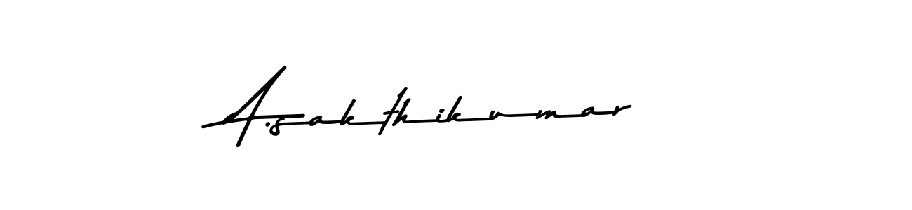 The best way (Asem Kandis PERSONAL USE) to make a short signature is to pick only two or three words in your name. The name A.sakthikumar include a total of six letters. For converting this name. A.sakthikumar signature style 9 images and pictures png