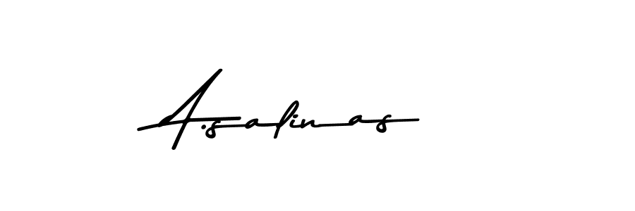 Similarly Asem Kandis PERSONAL USE is the best handwritten signature design. Signature creator online .You can use it as an online autograph creator for name A.salinas. A.salinas signature style 9 images and pictures png