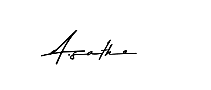 Best and Professional Signature Style for A.sathe. Asem Kandis PERSONAL USE Best Signature Style Collection. A.sathe signature style 9 images and pictures png