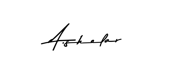 How to make A.shelar signature? Asem Kandis PERSONAL USE is a professional autograph style. Create handwritten signature for A.shelar name. A.shelar signature style 9 images and pictures png