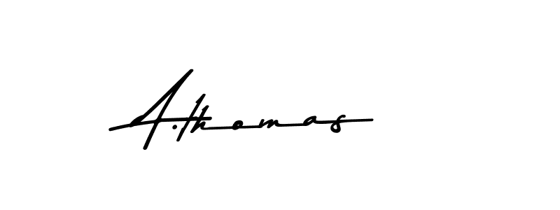 Here are the top 10 professional signature styles for the name A.thomas. These are the best autograph styles you can use for your name. A.thomas signature style 9 images and pictures png