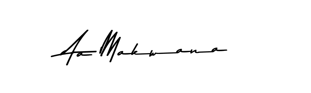 Similarly Asem Kandis PERSONAL USE is the best handwritten signature design. Signature creator online .You can use it as an online autograph creator for name Aa Makwana. Aa Makwana signature style 9 images and pictures png
