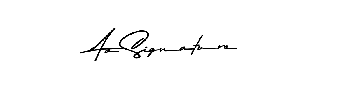 Aa Signature stylish signature style. Best Handwritten Sign (Asem Kandis PERSONAL USE) for my name. Handwritten Signature Collection Ideas for my name Aa Signature. Aa Signature signature style 9 images and pictures png