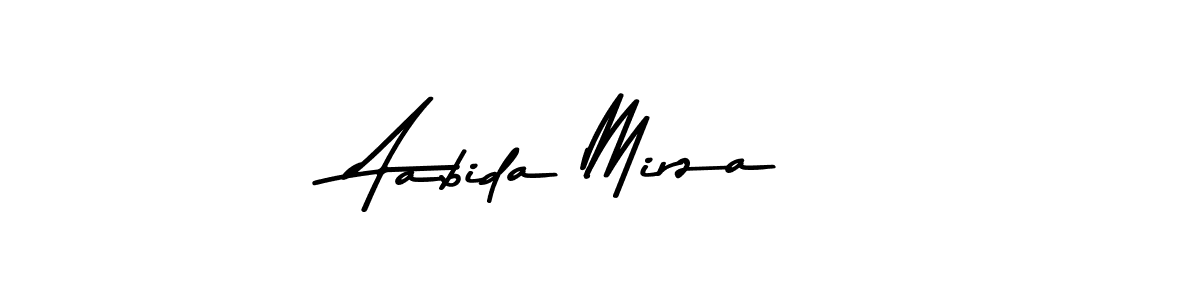 Make a beautiful signature design for name Aabida Mirza. Use this online signature maker to create a handwritten signature for free. Aabida Mirza signature style 9 images and pictures png