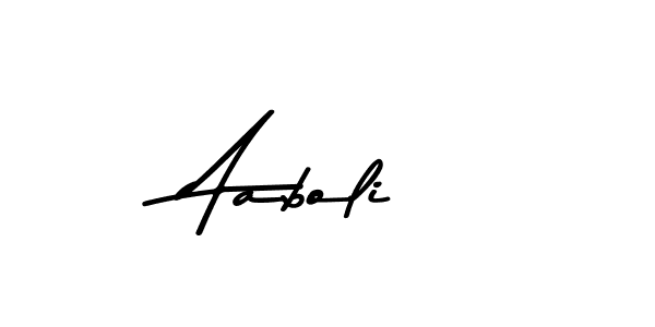 Also we have Aaboli name is the best signature style. Create professional handwritten signature collection using Asem Kandis PERSONAL USE autograph style. Aaboli signature style 9 images and pictures png